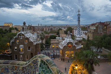 Antoni Gaudi's Parque Guell.