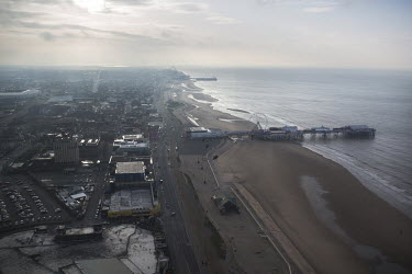 The Blackpool seafront.