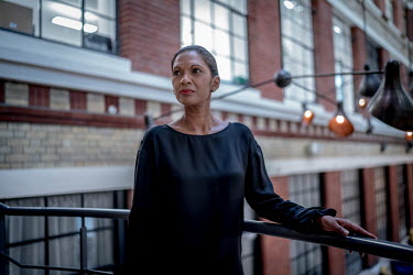 Democracy activist Gina Miller at her offices in central London.
