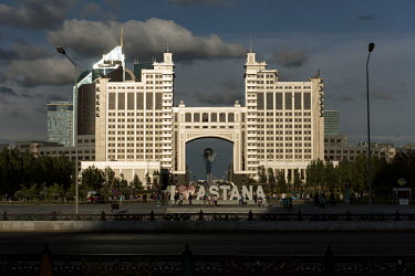 The headquarters of KazMunayGas (KMG).