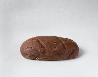 A loaf of rye bread typical for Estonia, bought in London.