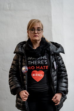 Magdalen Adamowicz, widow of Pawel Adamowicz, who was Mayor of Gdansk for 20 years before his murder in January 2019. Magdalena is standing as a candidate in the upcoming elections for the European Pa...