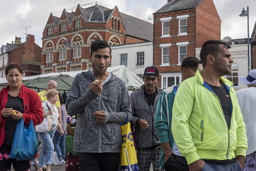 Eastern European migrants in the town centre.   In the 2016 referendum on Britain's position within the EU, the Boston district produced the highest pro-Brexit vote, 75.6% per cent of the popular vote...