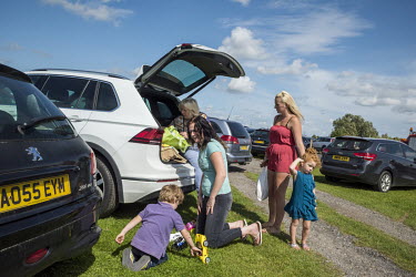 Visitors to a regular car boot sale in South Holland.  In the 2016 referendum on Britain's position within the EU, the South Holland district produced the second highest pro-Brexit vote only topped by...