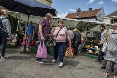 Boston's twice-weekly market.   In the 2016 referendum on Britain's membership of the EU, the Boston district produced the highest pro-Brexit vote, 75.6% per cent of the popular vote on a high turnout...