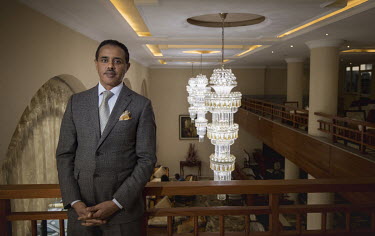 Tewodros Shifaw, business man, investor and owner of the Sheger Hotel.