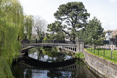 Donovan's bridge is one of the entrances to Cork University College.