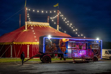 Mickey & Barney's Super Circus set up for a few days just yards from the border in the town of Lifford before moving along the border line to Bridge End.