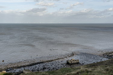 The remains of the Warden Point Battery and Chain Home Low Station on the Isle of Sheppey. Opened in 1941 it was used as part of a British early warning radar system operated by the Royal Air Force du...