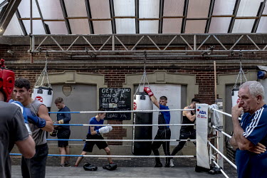Redcar Amateur Boxing Club, set up by ex steelworker Frankie Wales in 1999 'to get youngsters off the streets and steer them away from drugs and crime.'