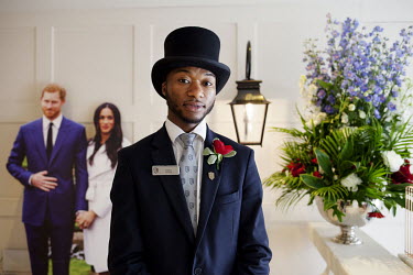 Sasha (24) lives near Windsor and works as a concierge at The MacDonald Hotel. He says, ''It's so great they are having the wedding here in Windsor, the atmosphere is better than ever, the locals are...