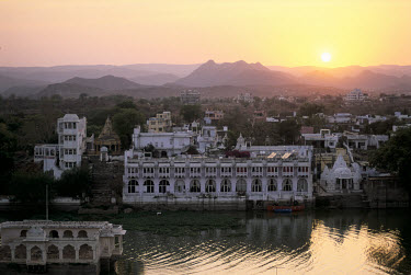 A view over the city of Udaipur.