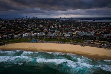 Australian officials closed Sydney's iconic Bondi Beach on Saturday 21 March 2020, after thousands of people flocked there in recent days, defying social distancing orders, amid an unusually warm autu...