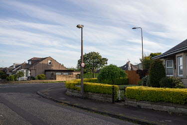 A border hedge in suburban Craigentinny.  Hedges offer increased privacy, isolating the homeowner and emphasising the division of public and private space. Where boundaries between properties meet we...
