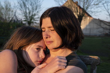 Anja and gher daughter Billie sit in the evening sunlight. ''What are you thinking, Billie?'' ''I miss my friends.''  When Belgium followed much of the rest of the world into lockdown, Nick Hannes, li...