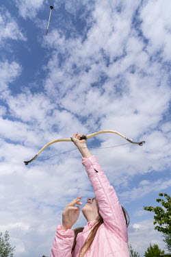 Suzanne shooting a toy arrow into the sky.  When Belgium followed much of the rest of the world into lockdown, Nick Hannes, like many Panos photographers, found himself unable to venture far from his...
