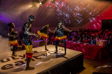 The opening entertainment for the Y+ beauty contest, a national competition, held at the Sheraton Hotel, with the message that people with HIV can also be beautiful, externally and internally. Partici...