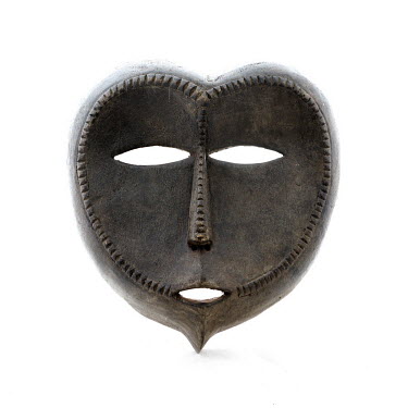 A mask bought in a local market in Bangui in 2017.