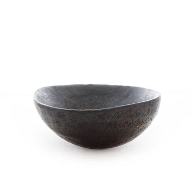 An African wooden bowl bought during the period ofregime change in Harare in 2018.