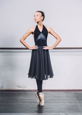 Maria Karla Iglesias (22), a dancer (corps de ballet) at the Ballet Nacional de Cuba, photographed at the company's rehearsal studios.