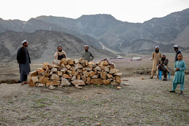Men in a village controlled by Commander Roja Gul who has aligned with a Taliban splinter group led by Mullah Manan Niazi that has itself joined Mullah Rasool's 'High Council of Islamic Emirate of Afg...
