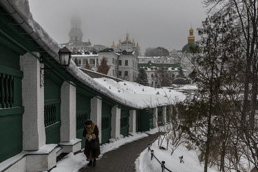 The Kiev-Pechersk Lavra monastery, which remains under the control of Moscow despite the split between the Russian and Ukrainian Orthodox Churches.