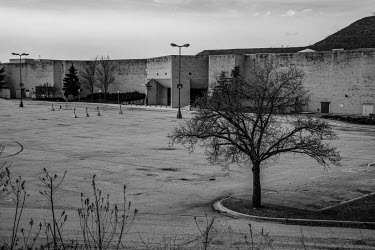 An empty car park at the Century III Mall Shoping Center which closed for business in 2019.Like many of the so-called rust belt states, Pennsylvania's heavy industries have declined due to globalisati...