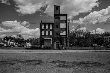 An abandoned building in downtown Braddock, a town hit hard by urban decline. The population of Pittsburgh, the urban area that Braddock is a part of, has halved since its 1960s high point. Like many...