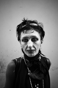 Maria, a 38 year old addicted to heroin, who works as a sex worker charging her costumers five Euros and using any money she gets to buy heroin.