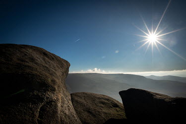 Kinder Scout in the Peak District.