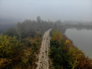 Autumnal colours at a recreational area in the municipality of Stara Lysa which received a state subsidy from an EU Fund under the Operational Program Environment for the project 'Wetland' in 2009. 85...