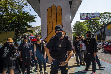 JJ, a hip-hop dancer, participates in a group performance to protest against the military dictatorship and to support the CIvil Disobedience Movements.