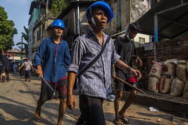 After they were attacked by a group of pro-military thugs, including monks, from a monastery known to be linked to the ultra-nationalist Patriotic Association of Myanmar (Ma Ba Tha), local residents a...