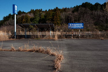 A dental clinic abandoned since March 2011 due to elevated radiation levels.  The entire population of Futaba was evacuated en masse after the Fukushima Daiichi nuclear disaster. Since 2013, only 4% o...