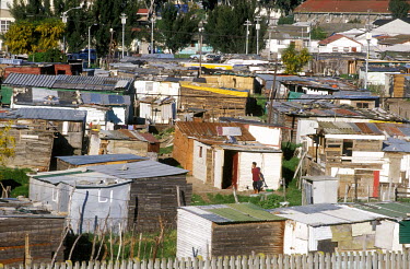An informal settlement in the Guguletu Township.