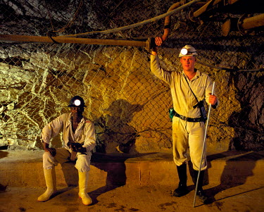 Ventilation recorders in the Western Areas Gold Mine.