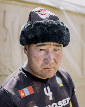 Mongolian kok boru player Arystan Shaitkan, after his side's record defeat to Kyrgyzstan at the World Nomad Games.