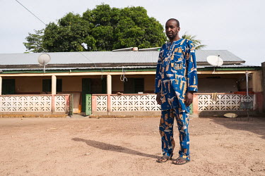 'Petit Robert', a traditional healer, at his home in Bougou. He relies heavily on forest plants for his work, and says they once grew in abundance nearby but now, due to population growth, urbanisatio...