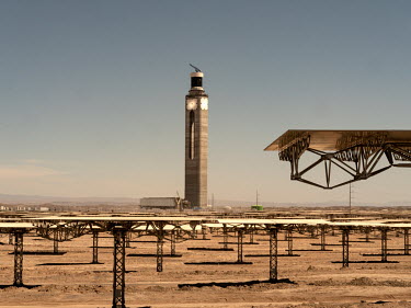 The Cerro Dominador Solar Power Plant, a 210-megawatt (MW) combined concentrated solar power and photovoltaic plant in the Atacama desert. The plant works on an approximate surface of 146 hectares and...