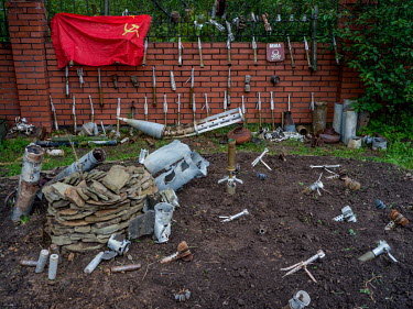Ukrainian engineers have collected grenades, mines and other war materiel in this unofficial museum which they also use to teach others about the many dangers what face soldiers and civilians in the o...