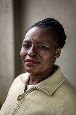 Sibongile Thsabalala (44), originally from Johannesburg, she was diagnosed as HIV positive in 2000.