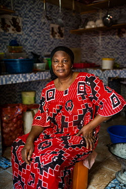 Chef Rokhane Ngiage (b. 1967), says with a smile that the first thing she learned to cook was rice pudding: ''I was barely eight years old'', she says while seated in the kitchen of La Galette restaur...