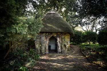 The Temple of Vaccinia where Dr Edward Jenner carried out free smallpox vaccinations for locals, in the garden at Dr Jenner's House Museum. The museum where Dr Edward Jenner lived and worked is dedica...
