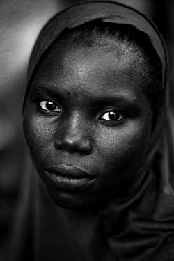 Hanwa, a teenager who has spent most of her life living in an IDP camp in Bama district. She is one of some two million displaced people in this area of Nigeria.