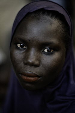Hanwa, a teenager who has spent most of her life living in an IDP camp in Bama district. She is one of some two million displaced people in this area of Nigeria.