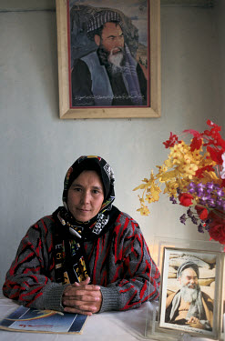 Engineer Farzia, the president of the Women's Affairs Organisation in Bamiyan.