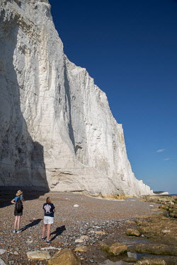 The Seven Sisters Cliffs on the Sussex Coast.