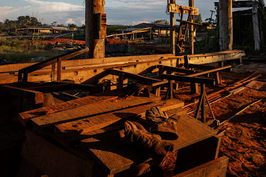 Sawmill in Uruara which stopped its activities after operation Brasil Verde 2, which combats environmental crimes in the Amazon. The operation, coordinated by the military, has closed several sawmills...