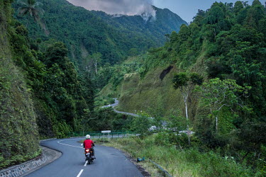 The 'Chinese road', nicknamed in reference to its builders, climbs through ever tighter switchbacks across the mountainous interior of the Comoros island of Anjouan, where a dramatic expanse known as...