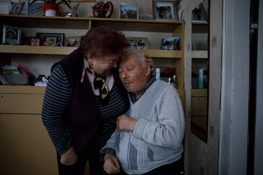 Zofia Bohdanowicz (69) and her husband Ali Bohdanowicz (77), who is disabled, at their home in the village which is near the Belarussian border. They are members of a small Tatar Muslim community, who...